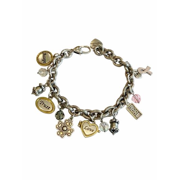 Brighton Power of Pink Breast Cancer Awareness Retired 2006 Bracelet - Picture 1 of 6